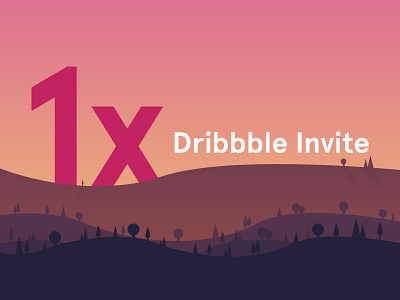 1x Dribbble Invite Giveaway