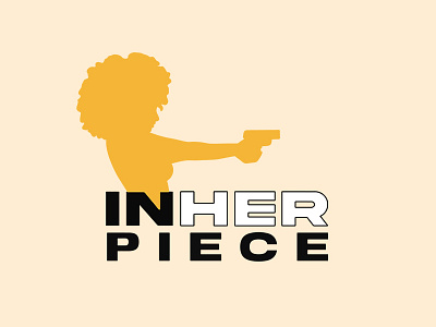 In Her Piece gun gunclub inner inner peace logo piece women