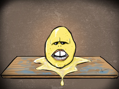 Lemon Drop drawing drop lemon sketch