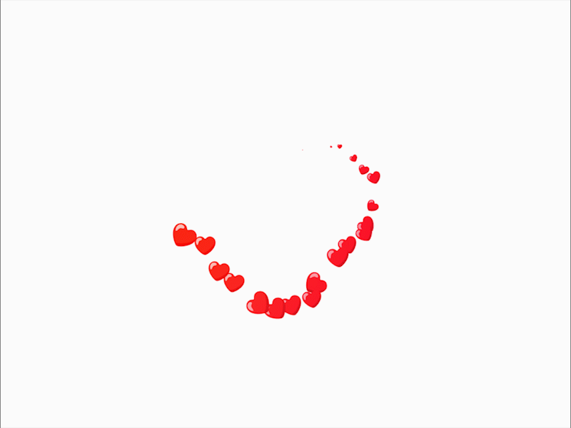 Red Heart animation design gif heart infinity loop love motion red seamless