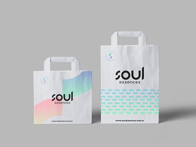 Soul Shopping Bag brand branding identity illustrator logo logo design