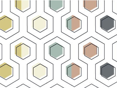 Hex Design Pattern geometric hexagon illustrator lines pattern patterns