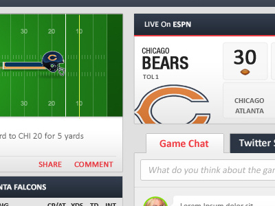 Fanter.tv: live game view football ipad nfl sports