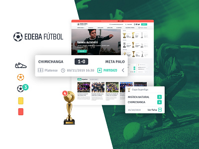 Edeba Fútbol Website