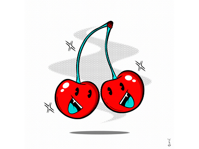 Illustration - Cherries