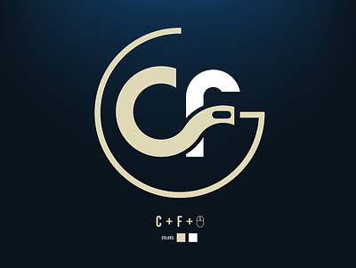 CF Logo branding design illustrator logo logo design logodesign logos logotype typography vector