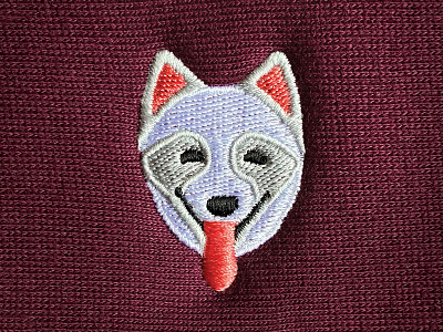 kustom dogggy dog embroidery eskimo