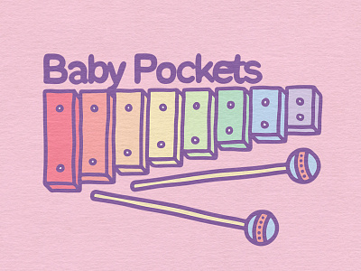 Baby Pockets baby mallet pockets rattle scary xylophone