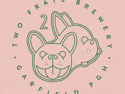 zeus + iris beer brewery dog dogggy doggy illustration