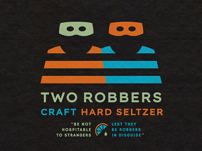 crew of two alcohol bandit hard heist mask robbers seltzer stripes theif twinning twins two