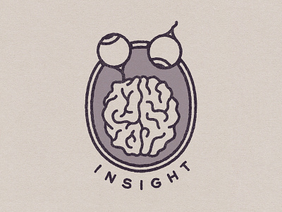 insight anatomy brain cross eyeball head human insight perspective section skull tattoo