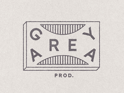 achromatic intersection area company grey instersection live logo logotype music production promotion typography wordmark