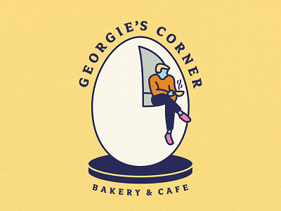 gordy breakfast cafe coffee egg logo nook notch perch pie pittsburgh platform relax sit