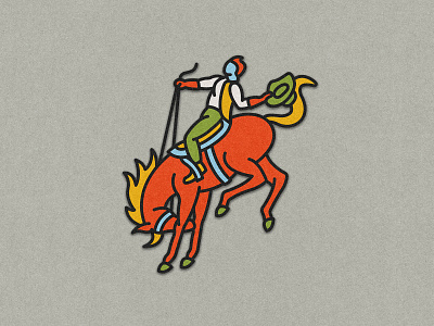 rowdyboi buck cowboy horse ride