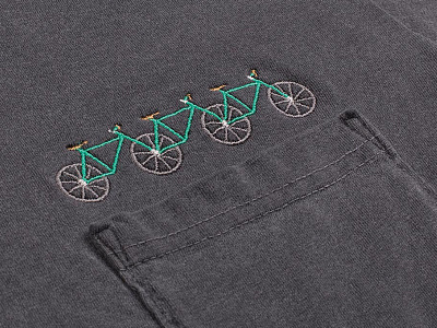 Tetracycle bicycle pocket shirt tetracycle tricycle