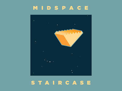 Midspace Staircase abyss floating space staircase stairs