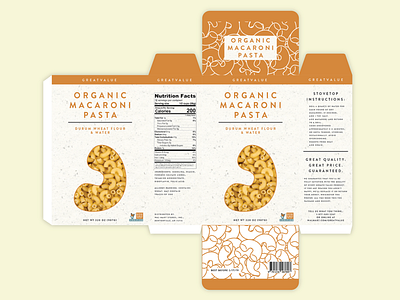 Great Value Packaging Redesign branding food food and drink groceries illustration illustrator logo package package design packaging design product product design user experience vector