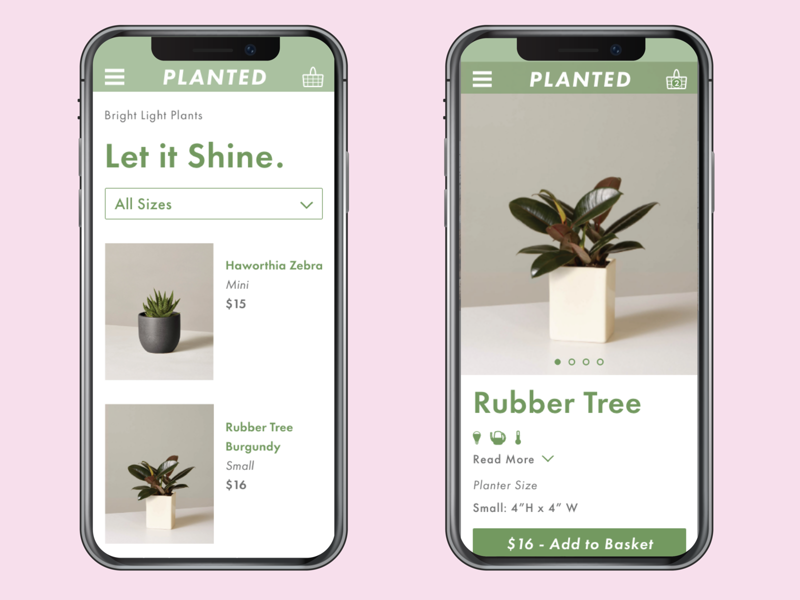 Planted- Product Page By Robert Stewart On Dribbble