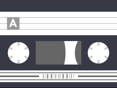 Mix Tape Icon by Jason Katzwinkel on Dribbble