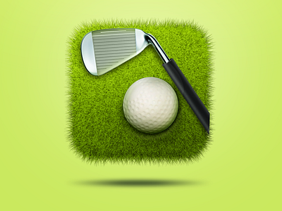 Golf Icon app app design design golf icon icon design icons ios iphone mobile sketch