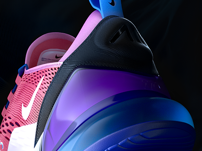 Nike Rosa airmax airmaxday c4d cgi nike octane pink shoes sneakers