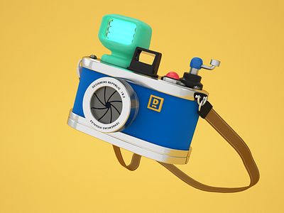 Camera 3d c4d camera illustration