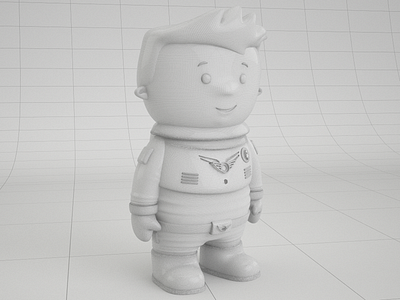 ASTRONAUTA 3d 3dprinting wip