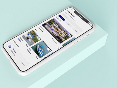 Boat hailing page || Hniprime 3d app branding design product design ui ux