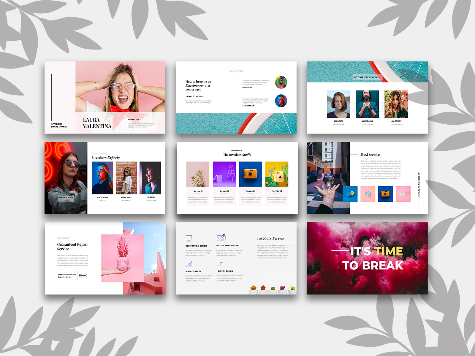 Presentation Template by Albi Assadiki on Dribbble