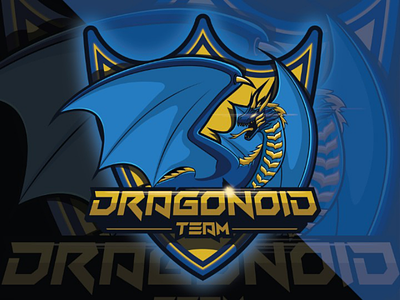 Dragon Esport Logo character dragon esport gaming identity illustration logo mascot logo sport logo