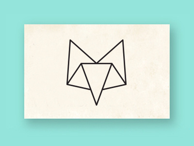 FOX GALLERY corporate creative design fox identity illustration logo outline