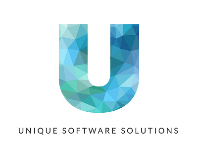 Unique Software Solutions Logo branding icon logo vector