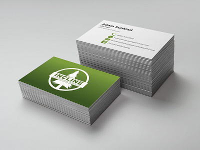 Incline Landscaping Business Cards