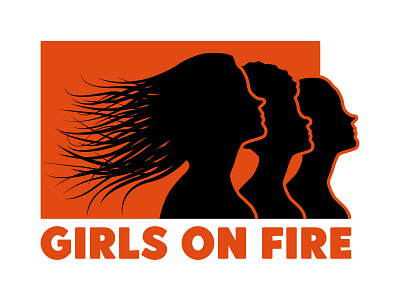 Girls on Fire Logo branding conference logo logo logo design vector