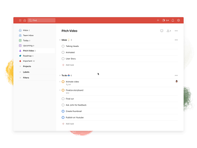 Todoist Boards – View Switch (Web) app board icon kanban live productivity project real task management todo todoist