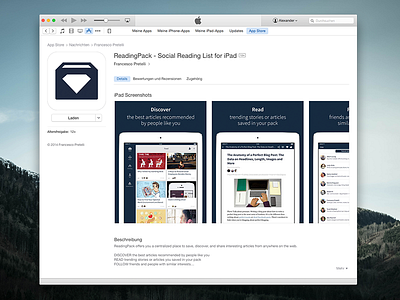 ReadingPack for iPad now available