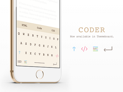 Coder Sepia Theme