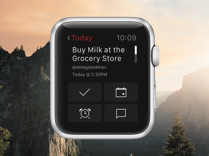 Today Task (Apple Watch Concept)