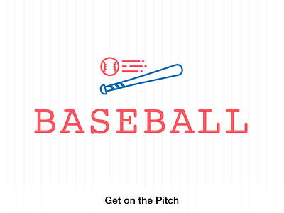 Baseball Banner banner cover graphic icon ios ipad iphone keyboard logo theme themeboard ui