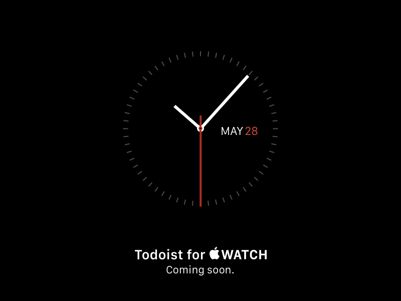 apple watch todoist