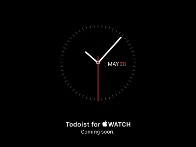 Todoist for Apple Watch: Coming May 28