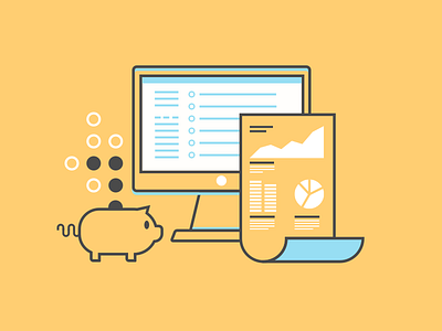 Pricing Illustration app finances flat illustration pricing todoist