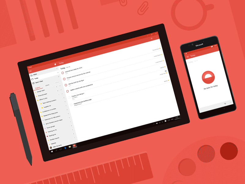 Todoist for Windows 10 – Themes