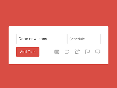 Dope new quick add icons app icon iconography productivity to do todoist ui