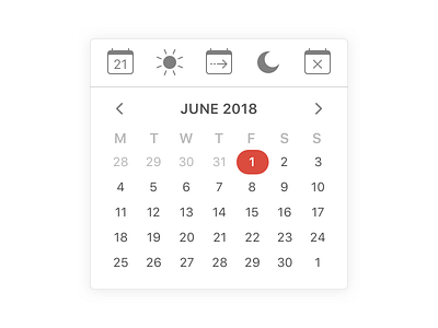 New Quick Schedule Icons calendar icons schedule task todo todoist