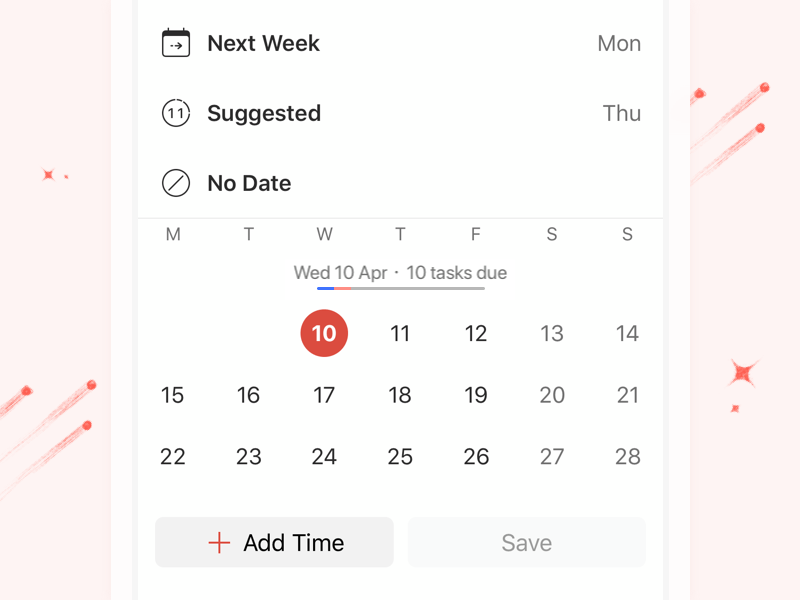 Busy Days in Todoist