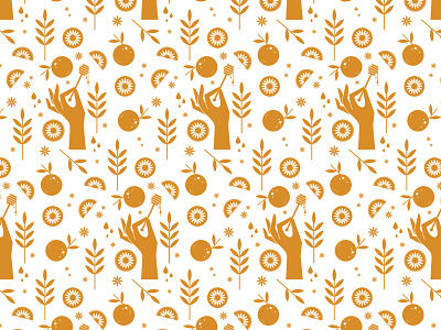 mandala chai RIP — pattern branding chai identity illustration mandala pattern spokane
