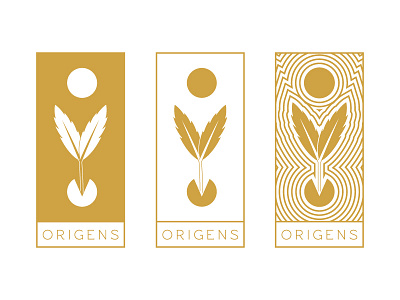 Origens Branding sort of RIP branding growth healing logo marijuana orb origens radiating seed sun weed