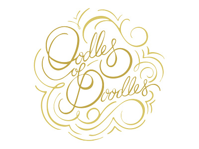 Oodles Of Doodles cover doodle handdrawn lettering sketchbook