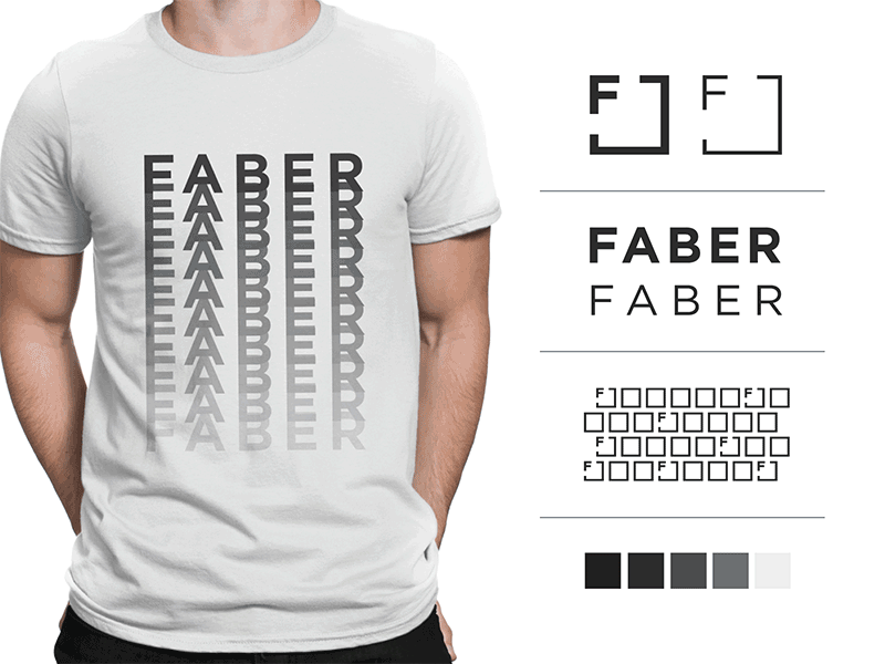 Faber Identity + Apparel brand build built faber identity logo shirt spokane washington wood woodworking